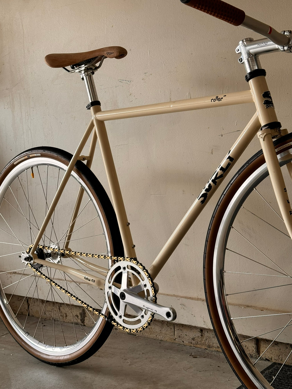 Surly Cream Roller™ 53cm Track Bike